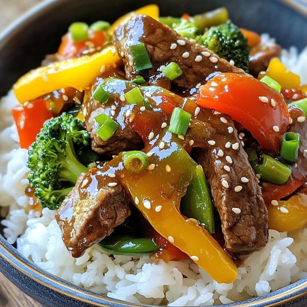 Quick Honey Soy Beef Stir-Fry Flavorful Meal Prep
