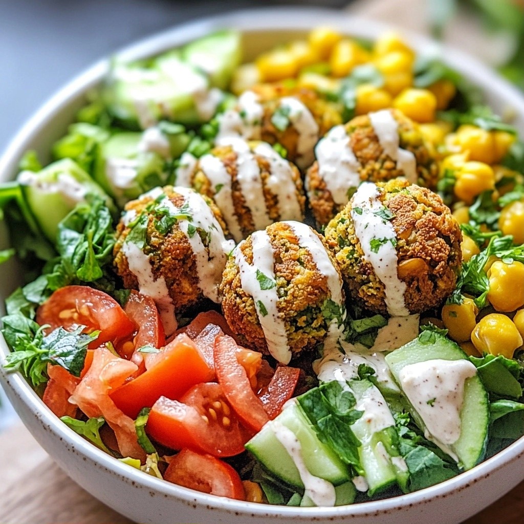 Affordable Beef and Chickpea Falafel Bowls Recipe
