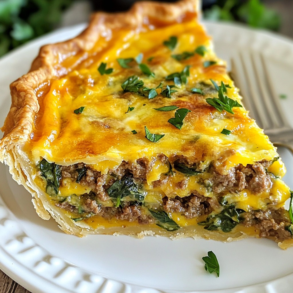 Affordable Beef and Spinach Quiche Easy Recipe Guide