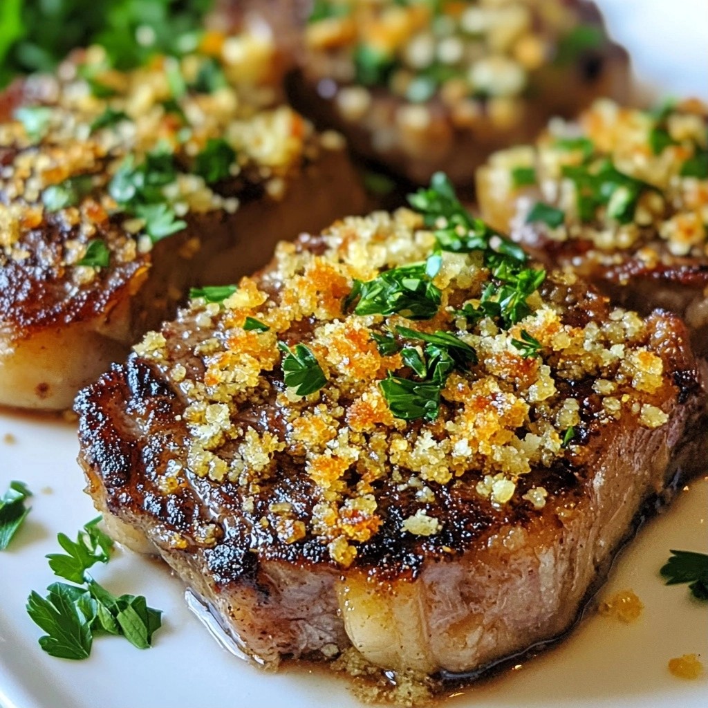 Garlic Parmesan Crusted Steak Recipes for Savory Meals