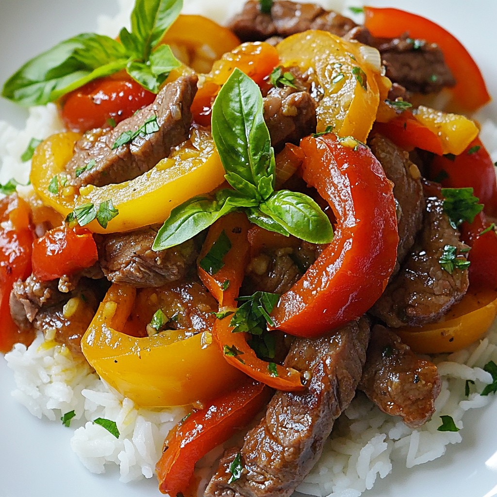 Quick Beef and Tomato Stir-Fry Tasty and Simple Meal