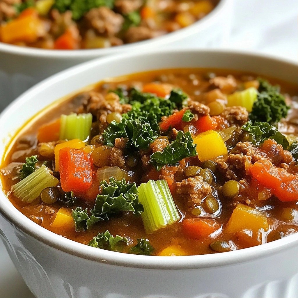 Affordable Beef and Lentil Stew with Veggies Recipe